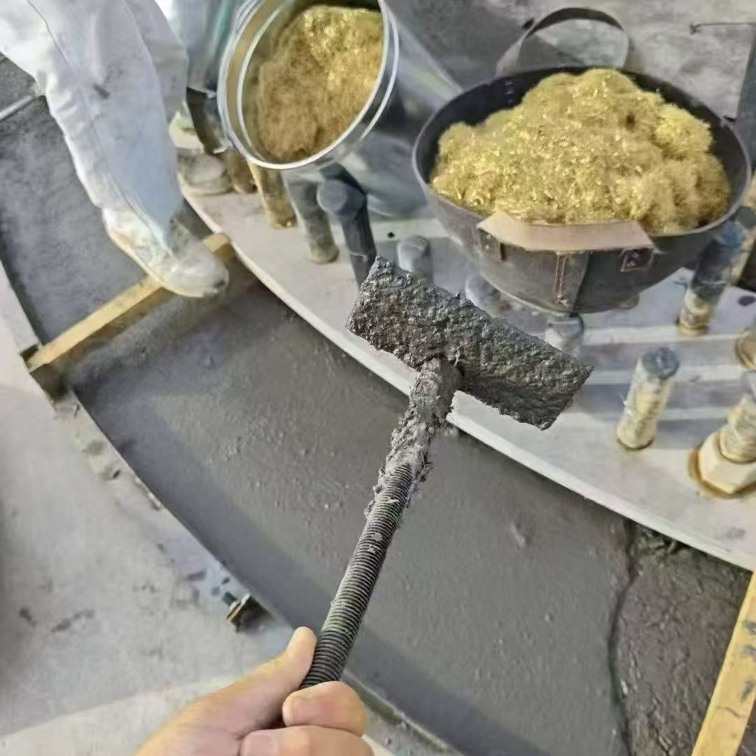 栖霞C120钢纤维高强无收灌浆料 轧机压缩机汽轮机发电机锻压设备底座灌浆材料